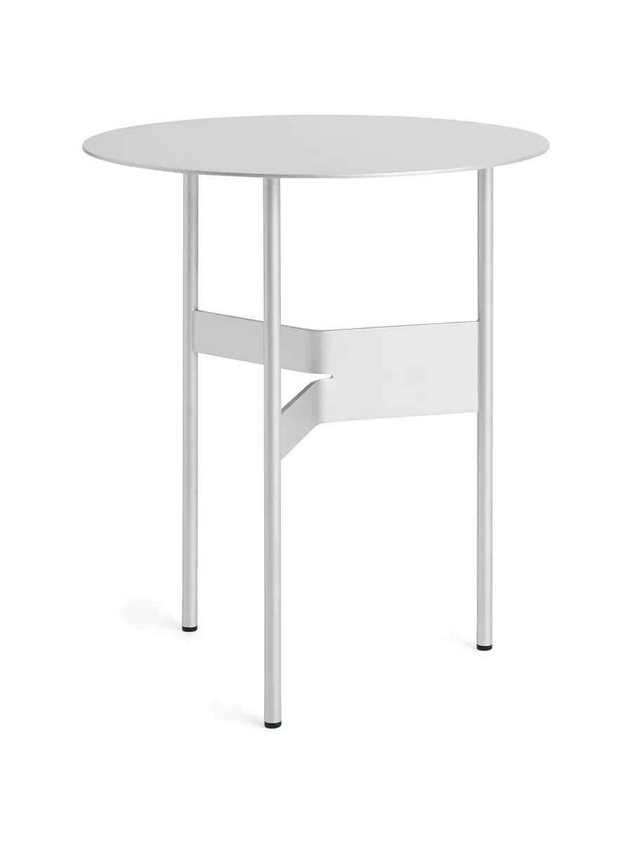 Shim Coffee Table, Ø 45 cm fra Hay - Silver grey - Jacobsen Plus