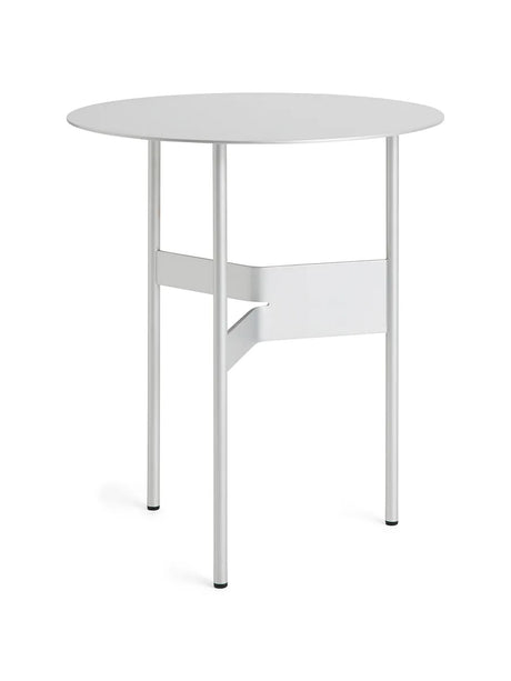 Shim Coffee Table, Ø 45 cm von Hay - Silbergrau - Jacobsen Plus
