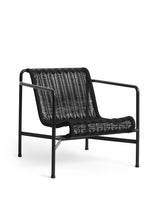 Palissade Cord Lounge Chair Low fra Hay - Anthracite - Jacobsen Plus