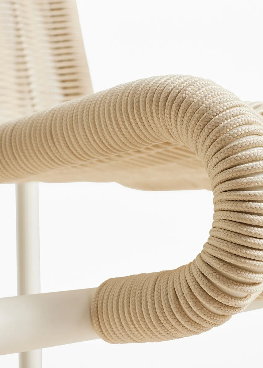 Palissade Cord Lounge Chair Low fra Hay