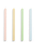 Square Kerze 4 Stk., Pastell von HAY