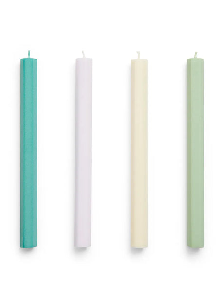 Hexagon Candle 4 Stk., fresh fra Hay - 1 - Jacobsen Plus