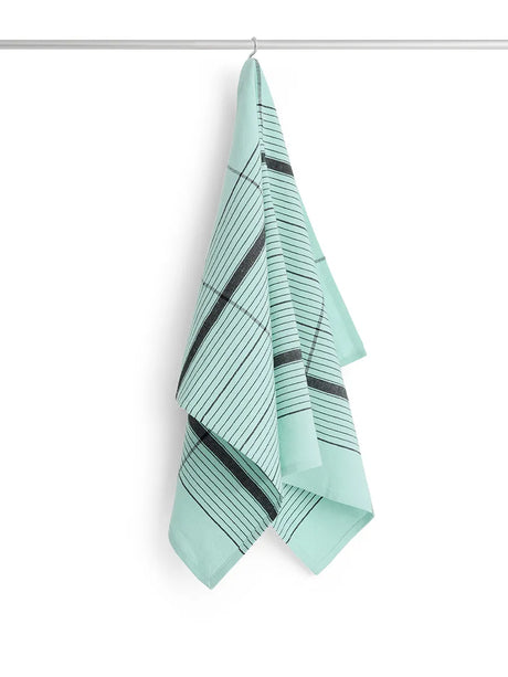 Linear Geschirrtuch von HAY - Türkis - Jacobsen Plus