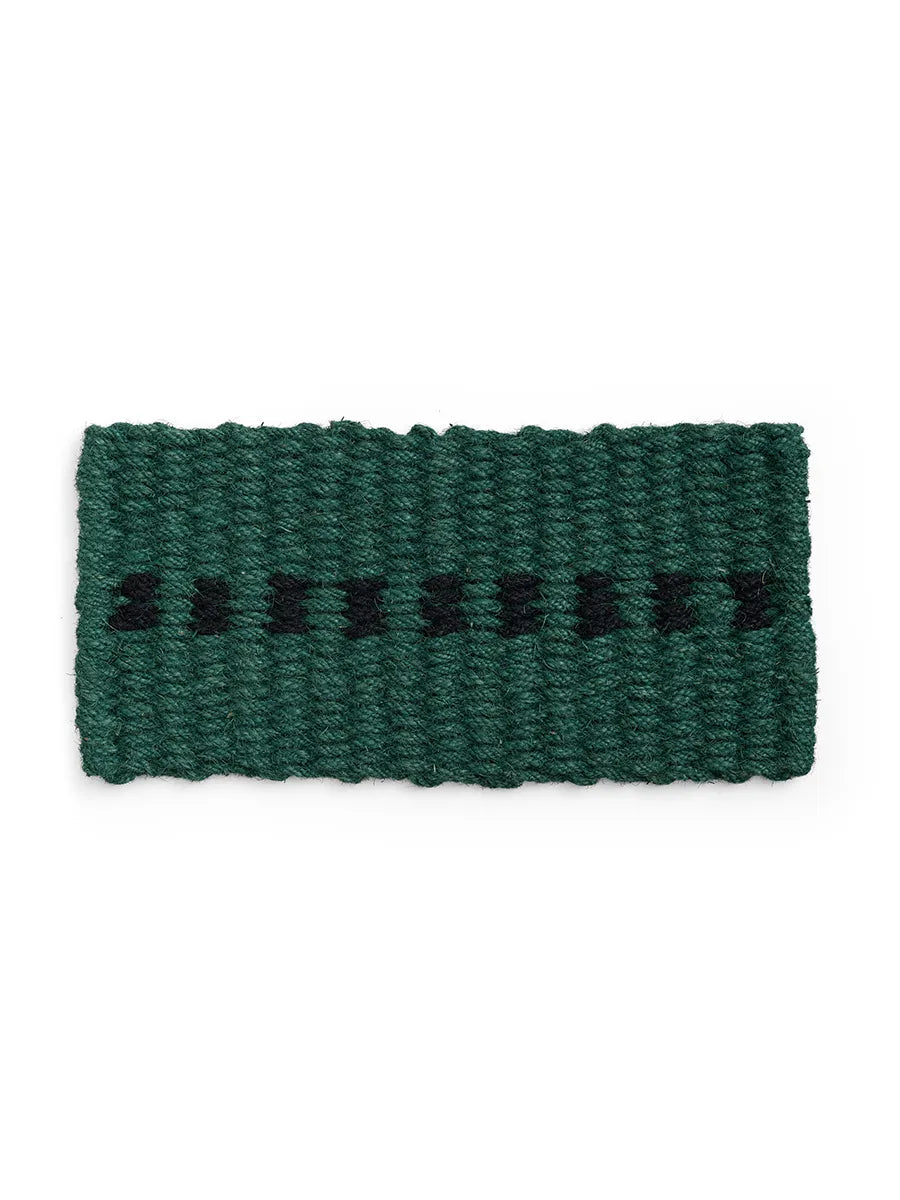 Coco Door Mat fra Hay - Dark Green and Black - Jacobsen Plus