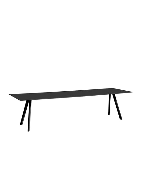 CPH30 Tisch, 300 cm von HAY - Schwarz lackierte Eiche / Schwarz lackierte Eiche / L: 300 x B: 90 x H: 74 cm - Jacobsen Plus