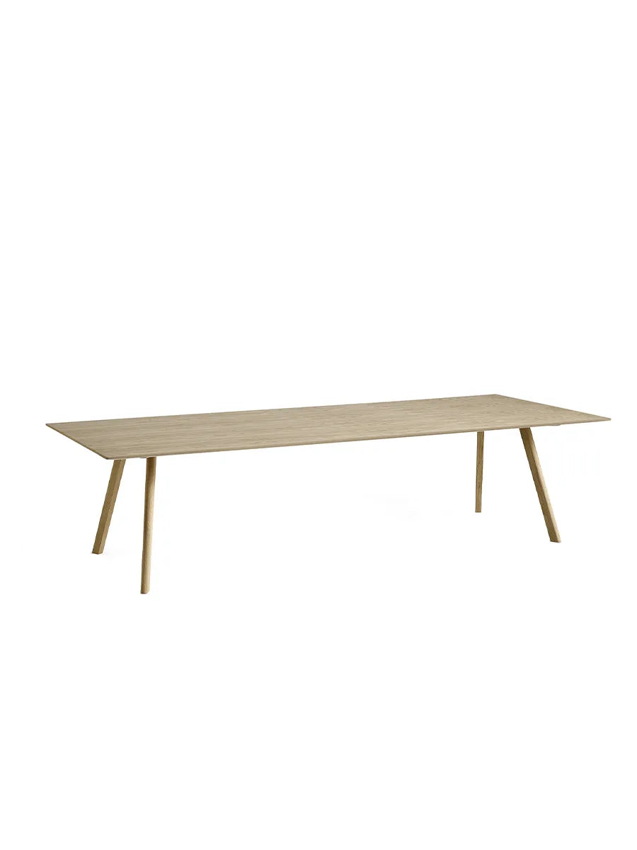 CPH30 bord, 300 cm fra Hay - Sortlakeret eg / Sortlakeret eg / L: 300 x B: 120 x H: 74 cm - Jacobsen Plus