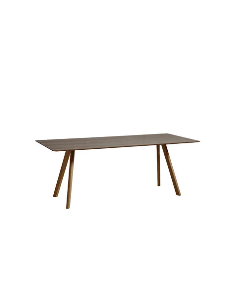 CPH30 bord, 200 cm fra Hay - Lakeret valnød / Lakeret valnød - Jacobsen Plus