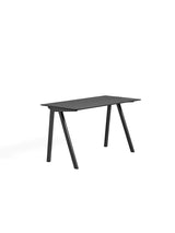 CPH90 Schreibtisch, 130 cm von HAY - Schwarz lackierte Eiche / Schwarz lackierte Eiche - Jacobsen Plus