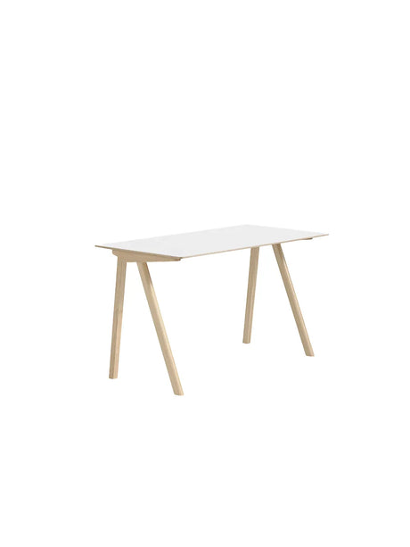 CPH90 Schreibtisch, 130 cm von HAY - Schwarz lackierte Eiche / Schwarz lackierte Eiche - Jacobsen Plus