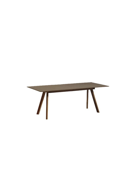 CPH30 Ausziehtisch von HAY - Lackierte Walnuss / Lackierte Walnuss / L: 200-400 x B: 90 x H: 74 cm - Jacobsen Plus