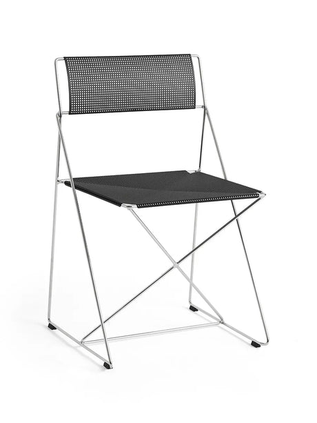X-Line Chair Chrome von HAY - Schwarz - Jacobsen Plus
