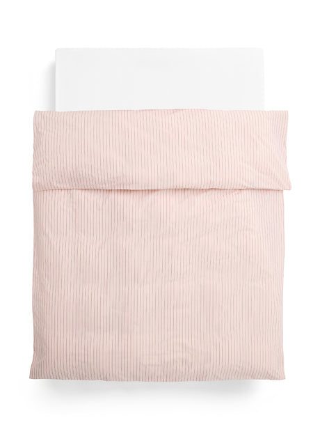 Fineline Bettbezug, 140x200 cm von HAY - Soft Pink - Jacobsen Plus