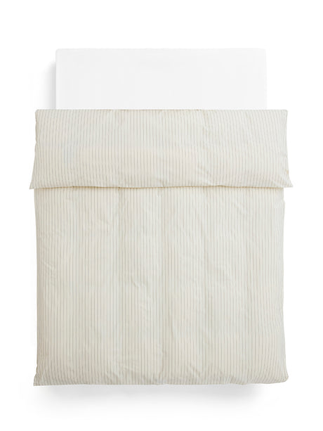 Fineline Bettbezug, 140x200 cm von HAY - Ivory - Jacobsen Plus