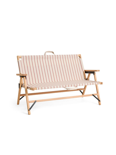 Outdoor Market Folding Sofa fra Hay - Beige with red stripe - Jacobsen Plus