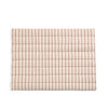 Beige with red stripe