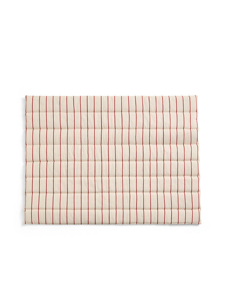 Outdoor Market Sofa-Kissen von Hay - Beige mit rotem Stripe - Jacobsen Plus