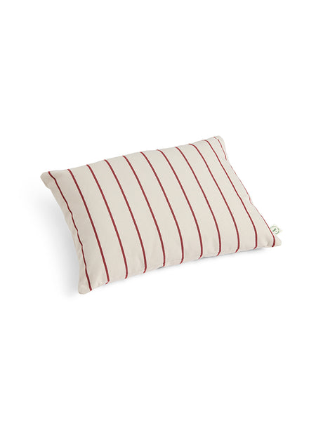 Outdoor Market Cushion von HAY - Beige mit rotem Stripe - Jacobsen Plus