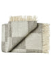 Ærø Plaid, soft nordic grey fra Silkeborg Uldspinderi