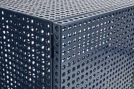 Perforated Cabinet Floor, Large von HAY - Steel blue - Jacobsen Plus