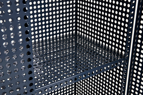 Perforated Cabinet Floor, Large von HAY - Steel blue - Jacobsen Plus