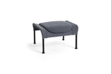 O2 Ottoman von Hay - Grau / Schwarz - Jacobsen Plus