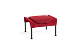O2 Ottoman von Hay - Rot / Schwarz - Jacobsen Plus