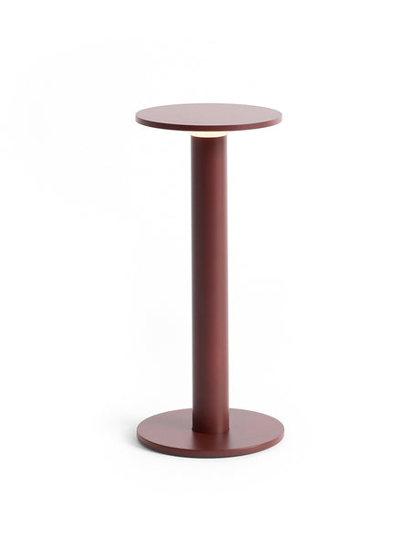 Host Portable Lamp, 22 cm von HAY - Eisenrot - Jacobsen Plus