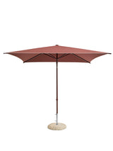 Terrazza Parasol, Square fra HAY - Off-white and burgundy - Jacobsen Plus
