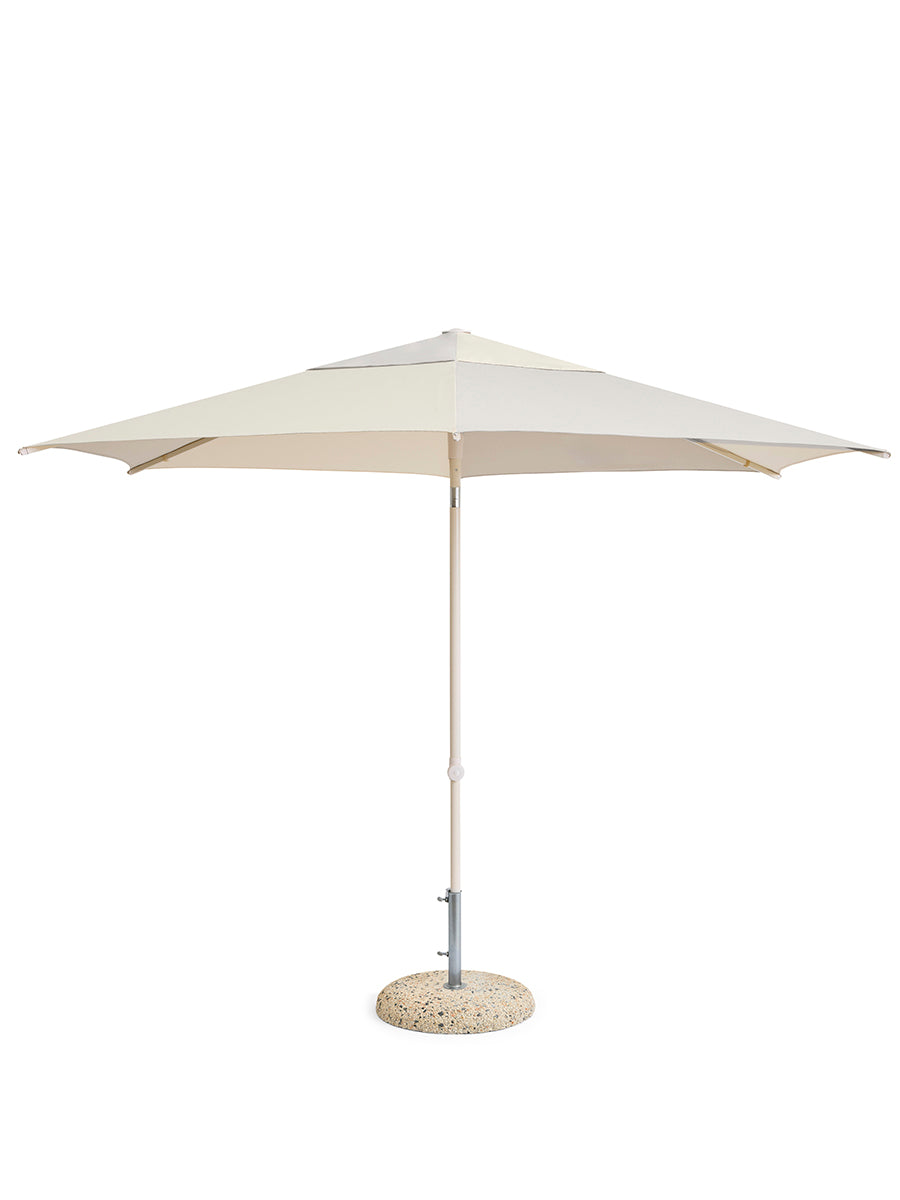 Terrazza Parasol, Hexagon fra HAY - Off-white and grey - Jacobsen Plus