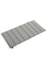 Terrazza Folding Seat Cushion fra Hay - Grey bold stripe - Jacobsen Plus