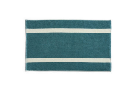 Stripe Badematte von HAY - Petrolblau - Jacobsen Plus