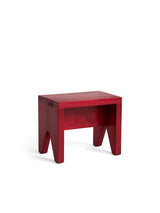 Manolito Stool, kurz von HAY - Rot - Jacobsen Plus