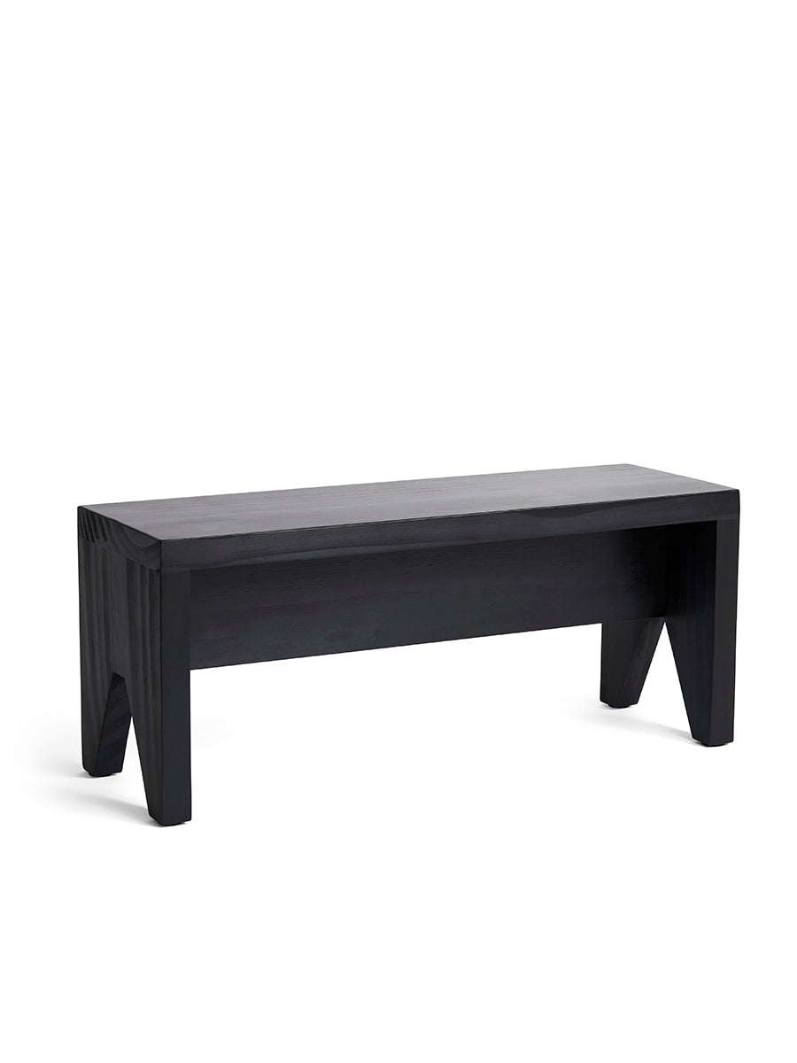 Manolito Stool, lang von HAY - Schwarz - Jacobsen Plus