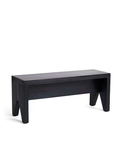 Manolito Stool, long fra Hay - Black - Jacobsen Plus
