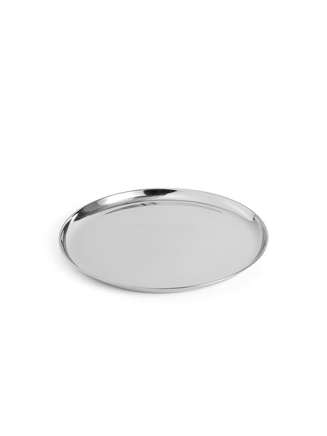 Essentielles Steel Rundes Tablett von HAY - Medium - Jacobsen Plus