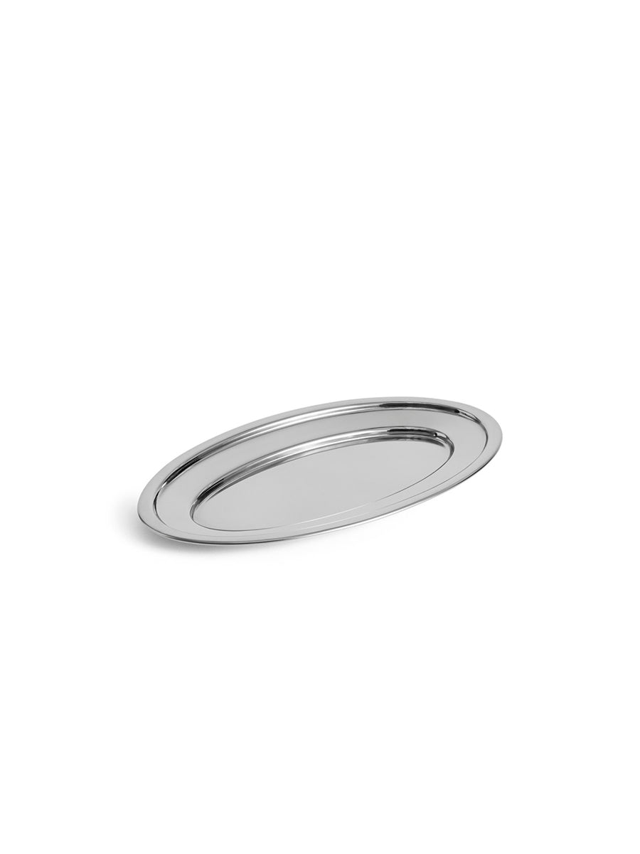 Essential Steel ovales Tablett von HAY - Medium - Jacobsen Plus