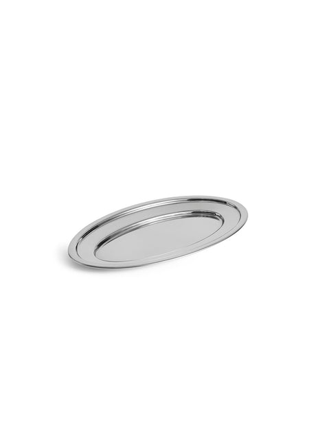 Essential Steel ovales Tablett von HAY - Medium - Jacobsen Plus