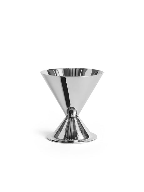 Essentieller Steel Kegelförmiger Eisbecher von HAY - 1 - Jacobsen Plus