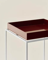 Tray Table Small Hoch 30x30, silikonbeschichtete Stahlbase von HAY - 2 - Jacobsen Plus