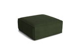 HAY Mags Soft Pouf mit abnehmbarem Bezug - Turf - Dunkelgrün - Jacobsen Plus