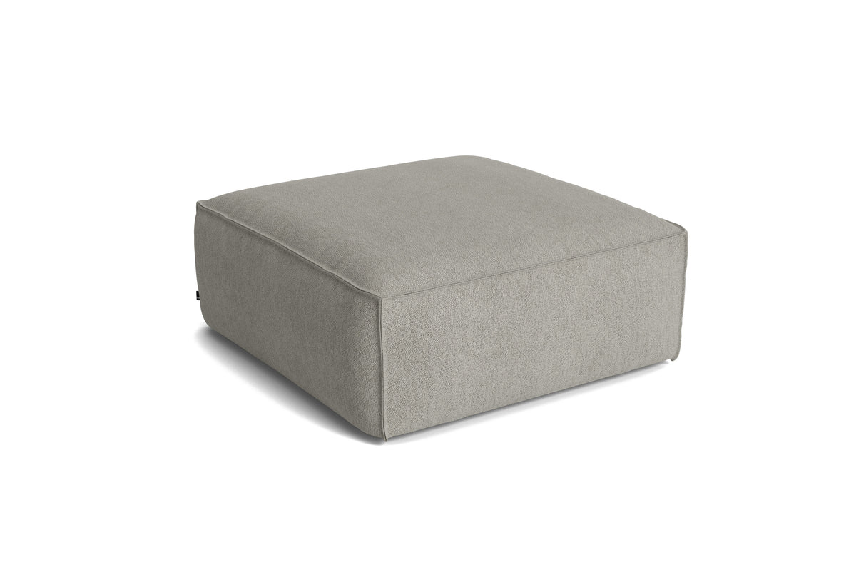 HAY Mags Soft Pouf mit abnehmbarem Bezug - Turf - Hellgrau - Jacobsen Plus