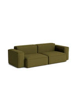 HAY Mags Soft Niedrige Armlehne 2,5-Sitzer Sofa mit abnehmbarem Bezug, Kombination 1 - 8 - Jacobsen Plus