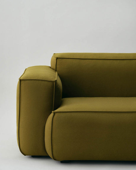 HAY Mags Soft Niedrige Armlehne 2,5-Sitzer Sofa mit abnehmbarem Bezug, Kombination 1 - Hallingdal - 220 - Jacobsen Plus