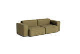 HAY Mags Soft Niedrige Armlehne 2,5-Sitzer Sofa mit abnehmbarem Bezug, Kombination 1 - Metaphor - 026 - Jacobsen Plus
