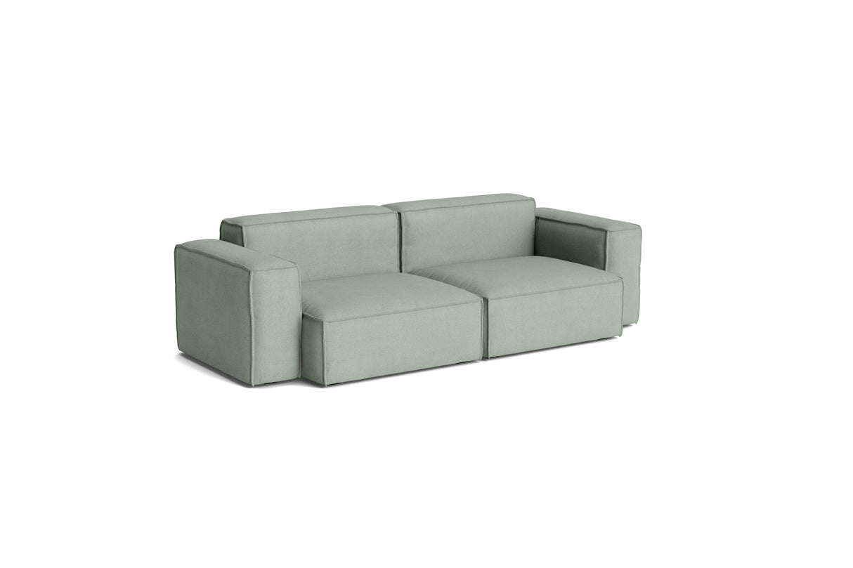 HAY Mags Soft Niedrige Armlehne 2,5-Sitzer Sofa mit abnehmbarem Bezug, Kombination 1 - Osumi - 06 - Jacobsen Plus