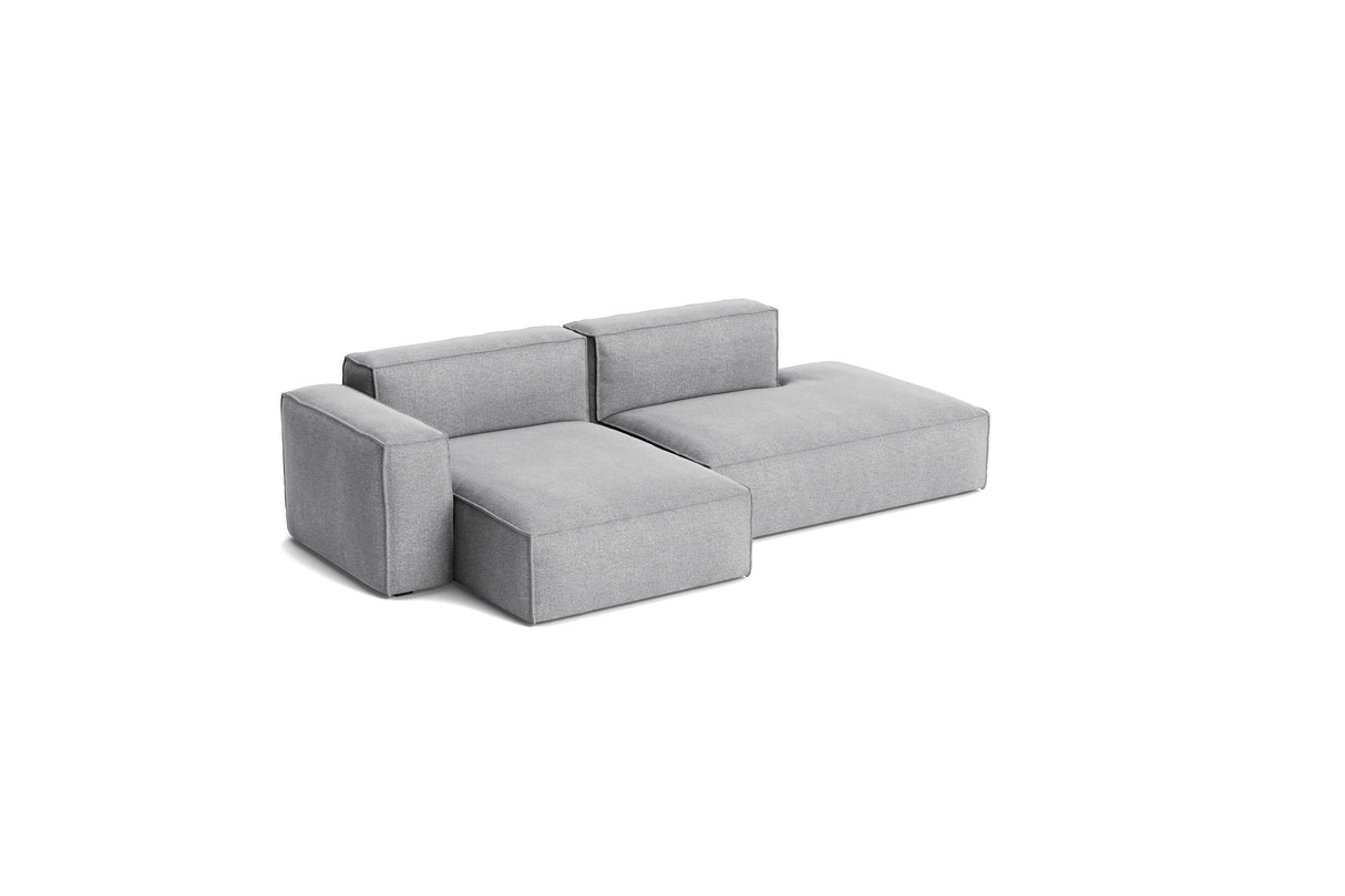 Mags Soft Low Armlehne 2,5-Sitzer Sofa mit abnehmbarem Bezug, Kombination 3 links - Hallingdal - 130 - Jacobsen Plus