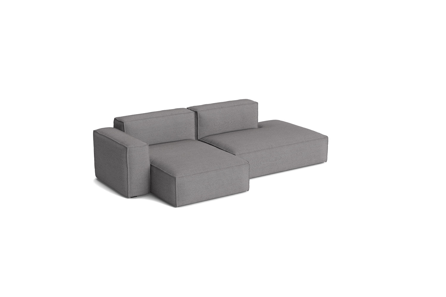 Mags Soft Low Armlehne 2,5-Sitzer Sofa mit abnehmbarem Bezug, Kombination 3 links