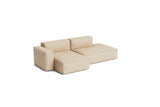 Mags Soft Low Armlehne 2,5-Sitzer Sofa mit abnehmbarem Bezug, Kombination 3 links - Hallingdal - 220 - Jacobsen Plus