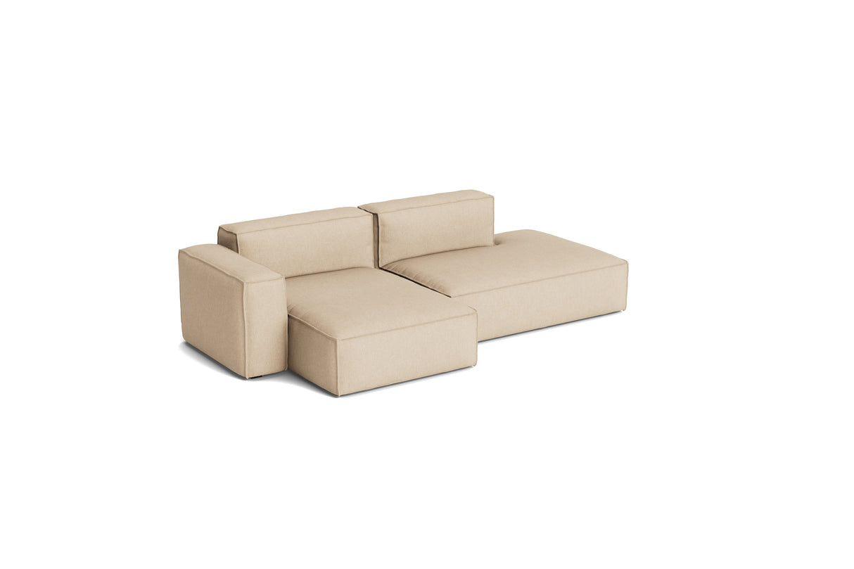 Mags Soft Low Armlehne 2,5-Sitzer Sofa mit abnehmbarem Bezug, Kombination 3 links - Metaphor - 035 - Jacobsen Plus