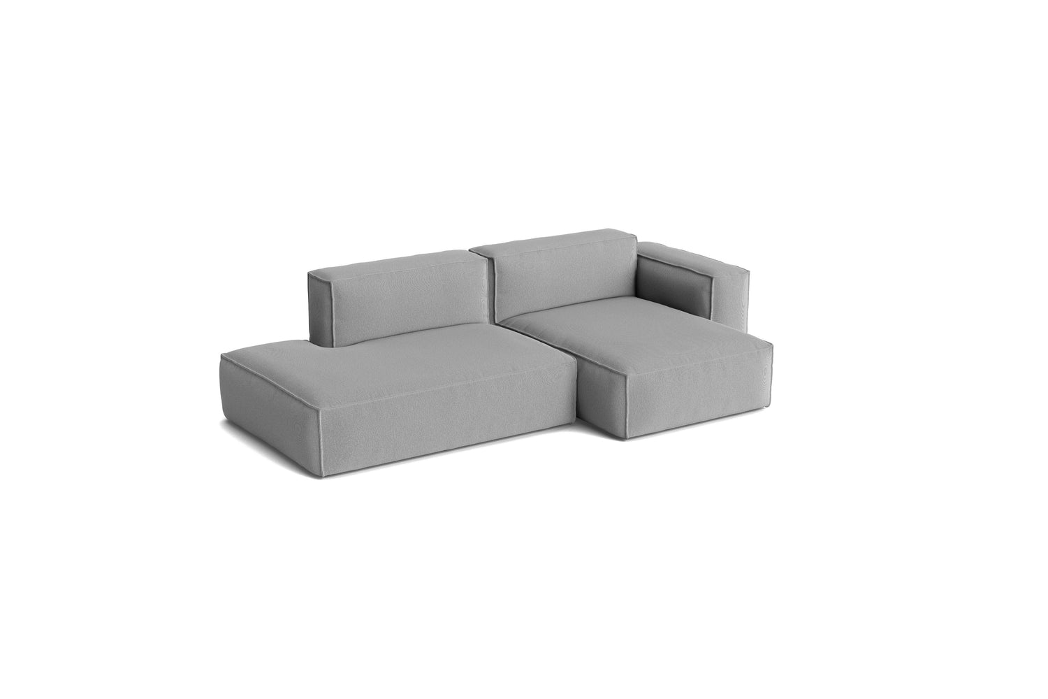 Mags Soft niedriges Armlehne 2,5 Pers. Sofa mit abnehmbarem Bezug, Kombination 3 rechts